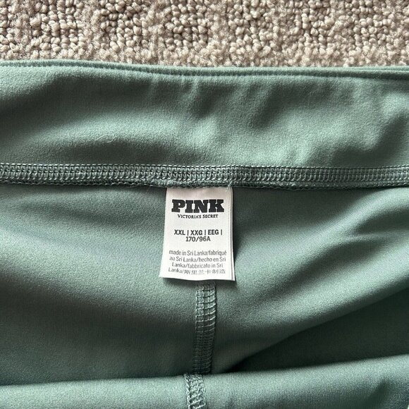 PINK Victoria’s Secret Wrap Skort Skirt Womens XXL Green Tennis Golf Activewear - Picture 5 of 7
